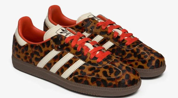 Adidas Samba OG Preloved Red Leopard