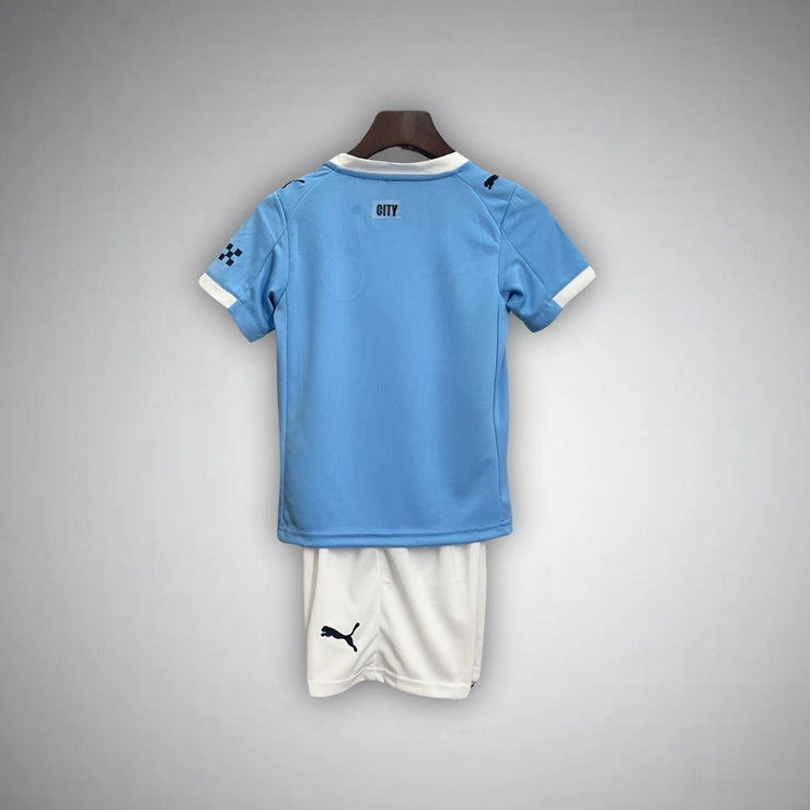 25/26 Manchester City Home Kids Size Kit