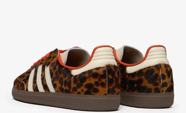 Adidas Samba OG Preloved Red Leopard
