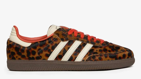 Adidas Samba OG Preloved Red Leopard