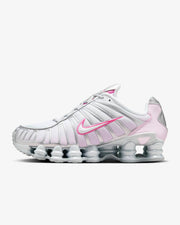 Nike Shox TL "Metallic Platinum/Pink Foam/White/Pinksicle" sneakers