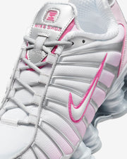 Nike Shox TL "Metallic Platinum/Pink Foam/White/Pinksicle" sneakers