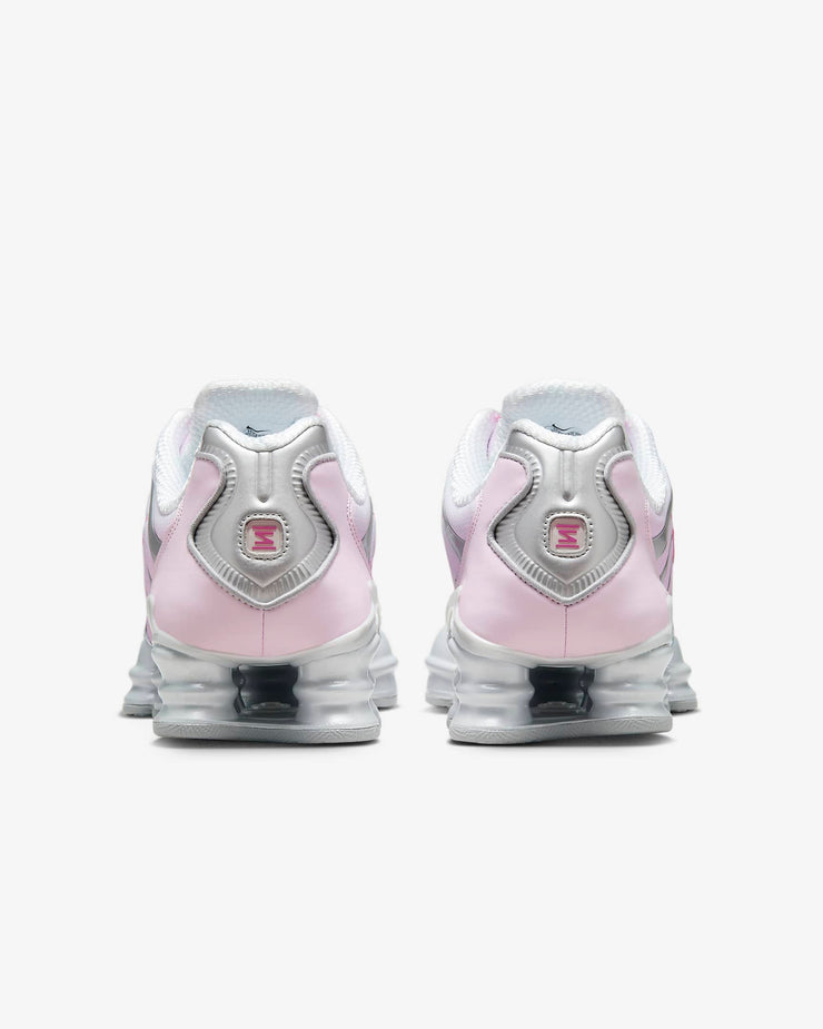 Nike Shox TL "Metallic Platinum/Pink Foam/White/Pinksicle" sneakers