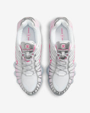Nike Shox TL "Metallic Platinum/Pink Foam/White/Pinksicle" sneakers