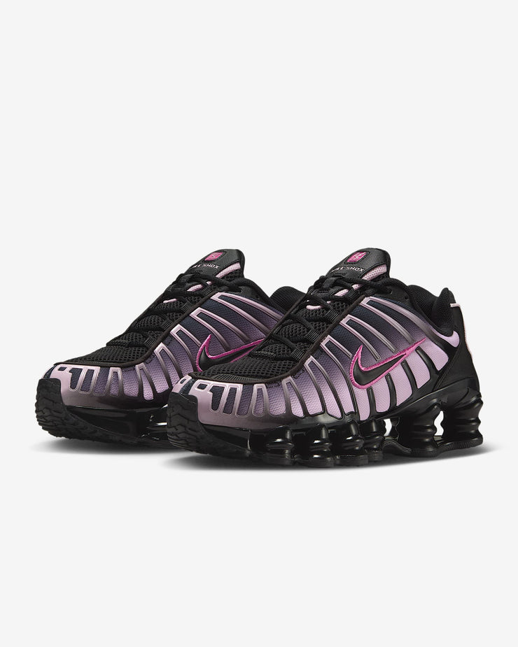 Nike Shox TL Shoes in Black/Playful Pink/Pink Foam