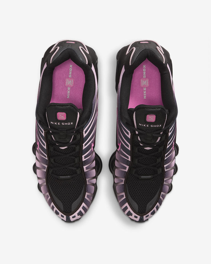 Nike Shox TL Shoes in Black/Playful Pink/Pink Foam