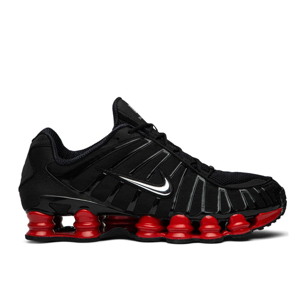 Nike shox tl x skepta black red